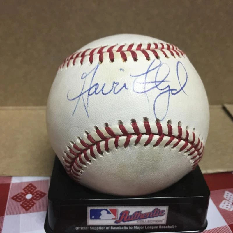 GAVIN FLOYD PHILLIES/BRAVES WHITE SOX M.L. SIGNED BASEBALL W/COA