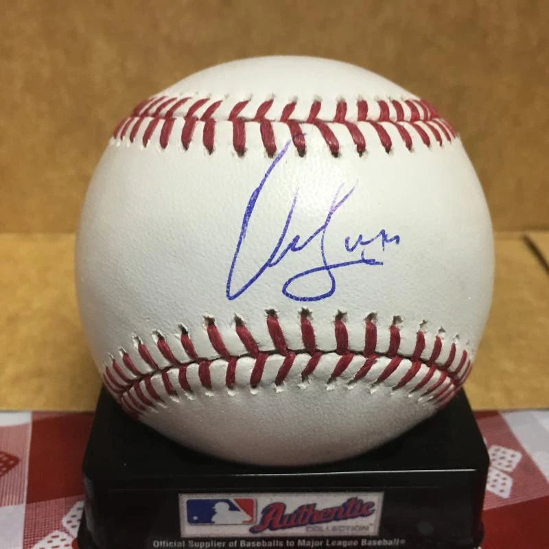 MIGUEL FELIZ HOUSTON ASTROS M.L. SIGNED BASEBALL W/COA