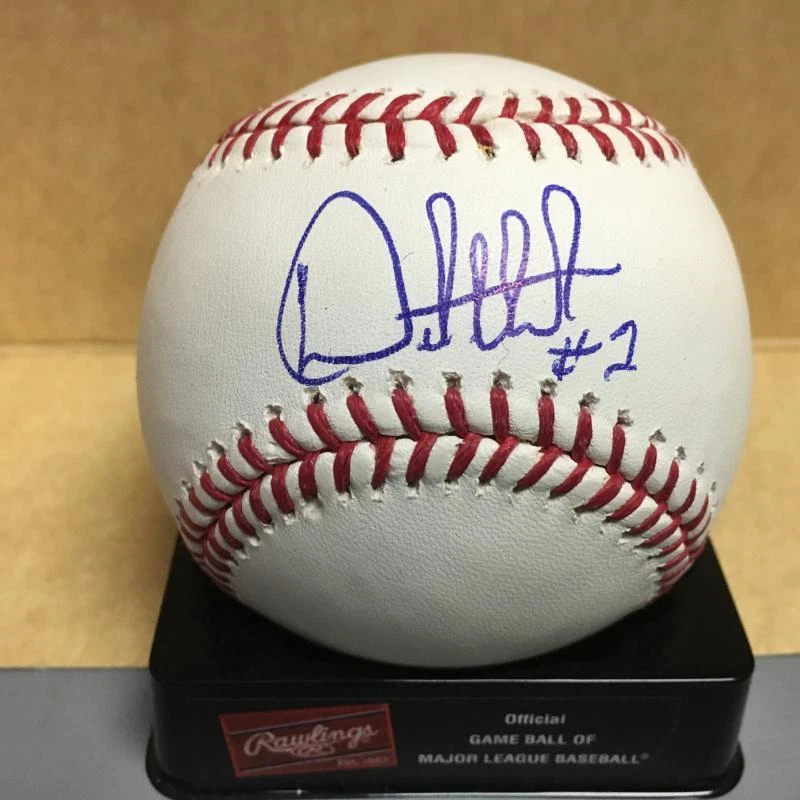 ORLANDO HUDSON TWINS/DODGERS DIAMONDBACKS M.L. SIGNED BASEBALL W/COA