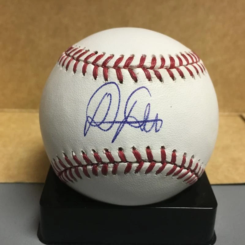 DARIUS DAY TEXAS RANGERS M.L. SIGNED BASEBALL W/COA