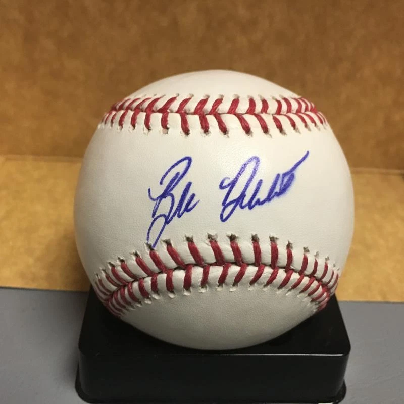 BLAKE DEWITT DODGERS/CUBS/BRAVES M.L. SIGNED BASEBALL W/COA