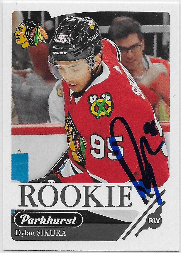 Dylan Sikura Signed 2018-19 Parkhurst Rookie Card #333