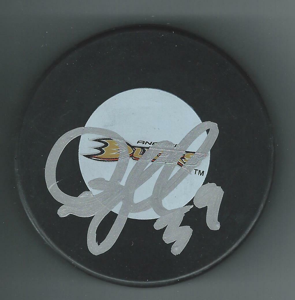 Doug Weight Signed Anaheim Ducks Puck