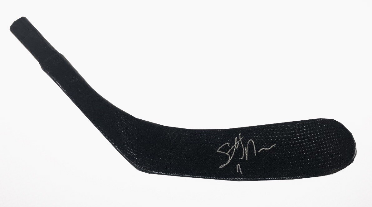 STEFAN NOESEN SIGNED CAROLINA HURRICANES STICK BLADE COLLECTIBLE MEMORABILIA