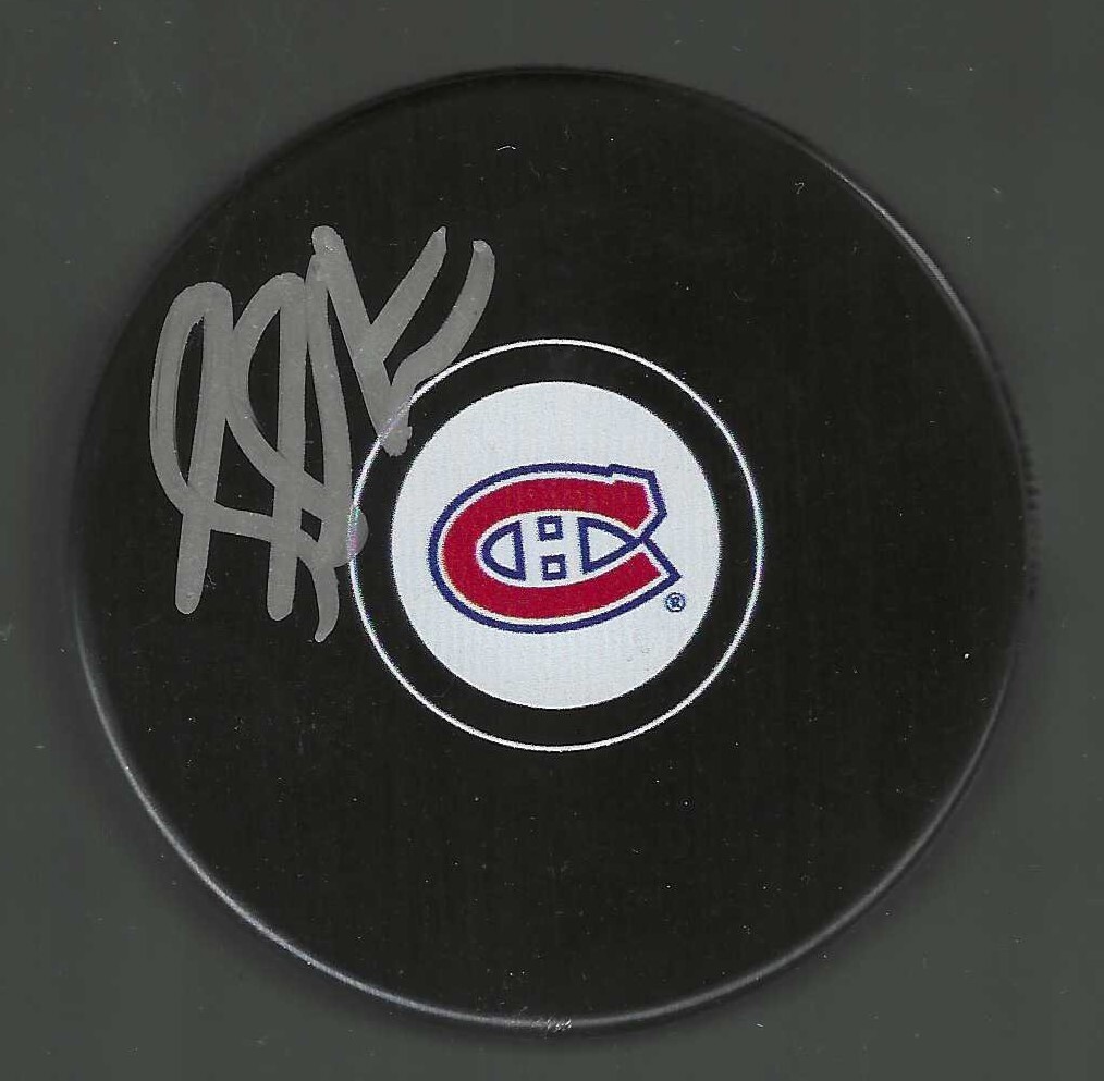 Scott Thornton Signed Montreal Canadiens Puck