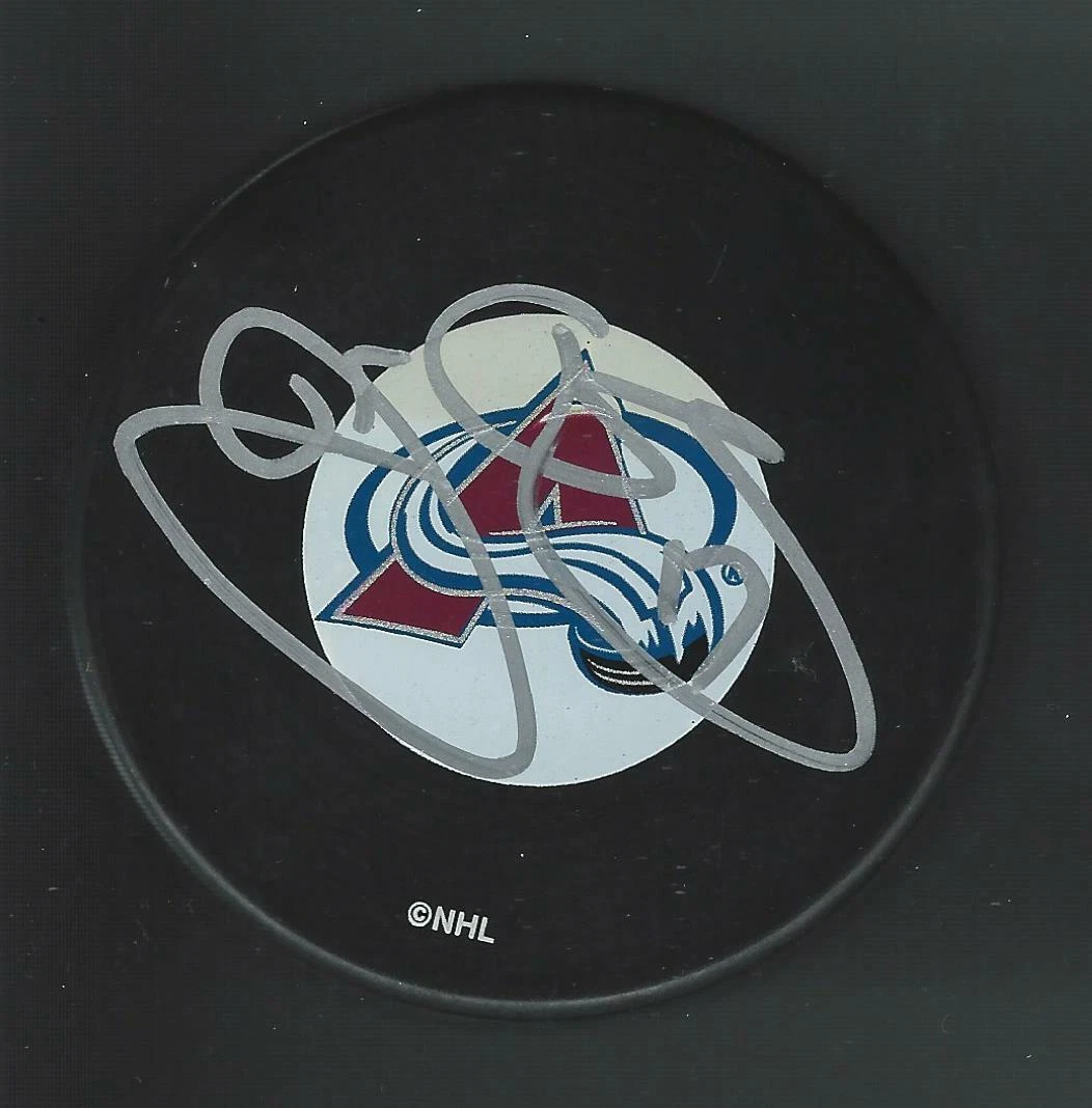 Jim Cummins Signed Colorado Avalanche Puck