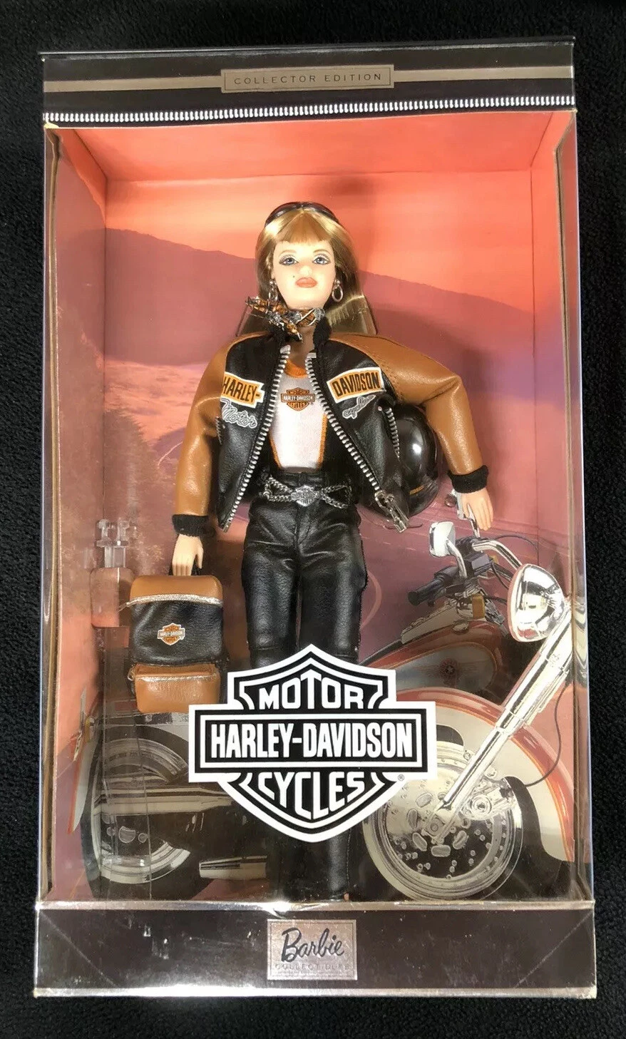 Harley-Davidson Barbie Limited Edition By Mattel 1999 Multi-Colored Hair.