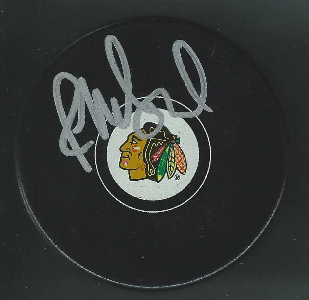 Ryan McGill Signed Chicago Blackhawks Puck