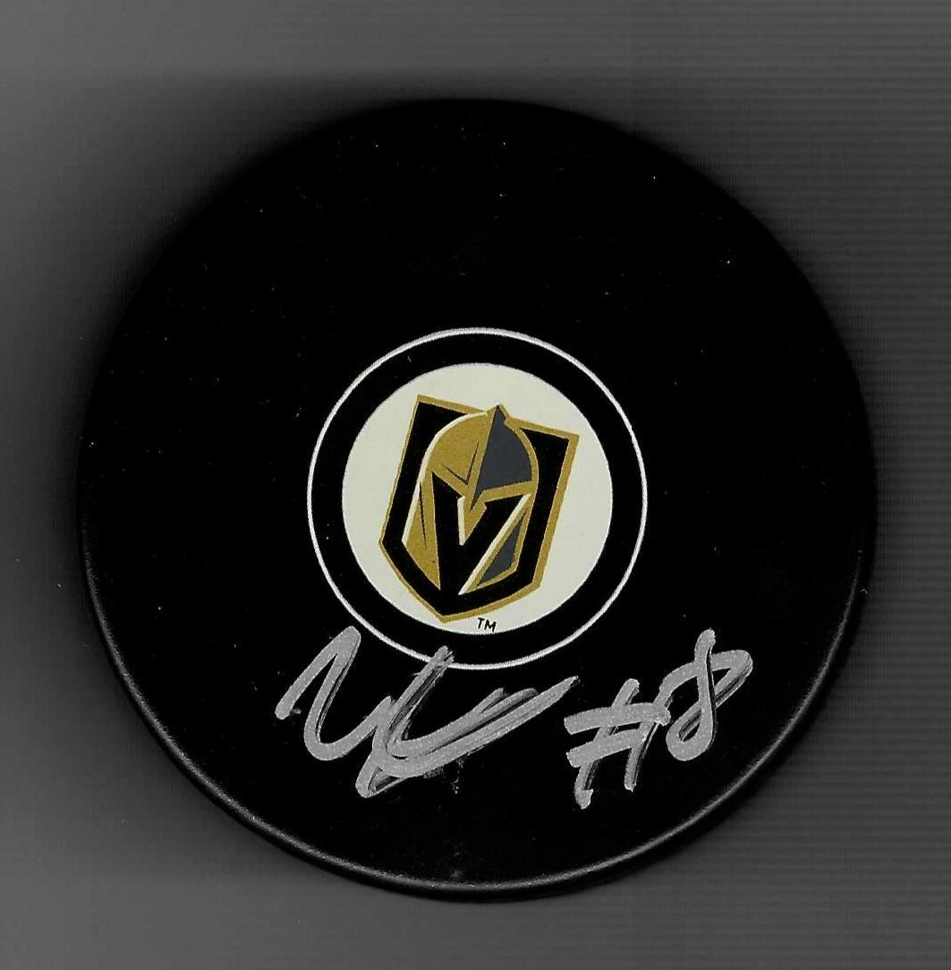 Ivan Morozov Signed Vegas Golden Knights Puck