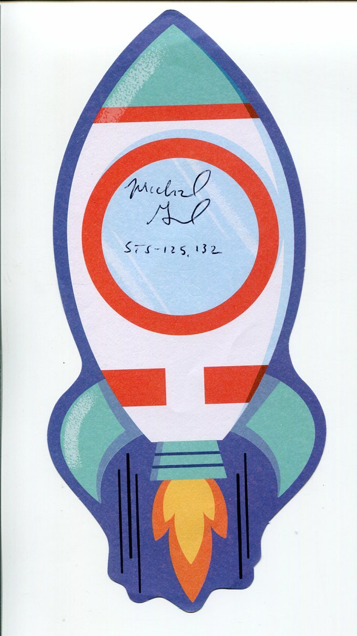 Michael Good NASA Astronaut Space Shuttle Atlantis STS Signed Autograph