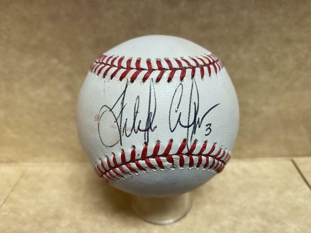 FELIPE CRESPO BLUE JAYS/GIANTS/PHILLIES SIGNED AUTOGRAPHED A.L. BASEBALL W/ COA