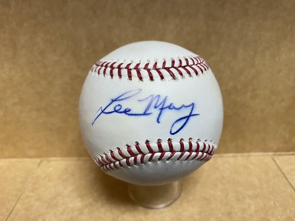 LEE MAY REDS/ASTROS/ORIOLES SIGNED AUTOGRAPHED M.L. BASEBALL W/ COA