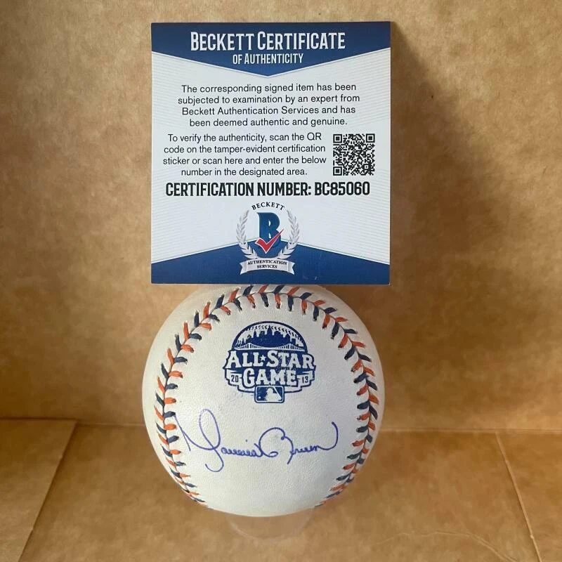 MARIANO RIVERA NEW YORK YANKEES SIGNED  2013 ALL STAR GAME BASEBALL BAS BC85060