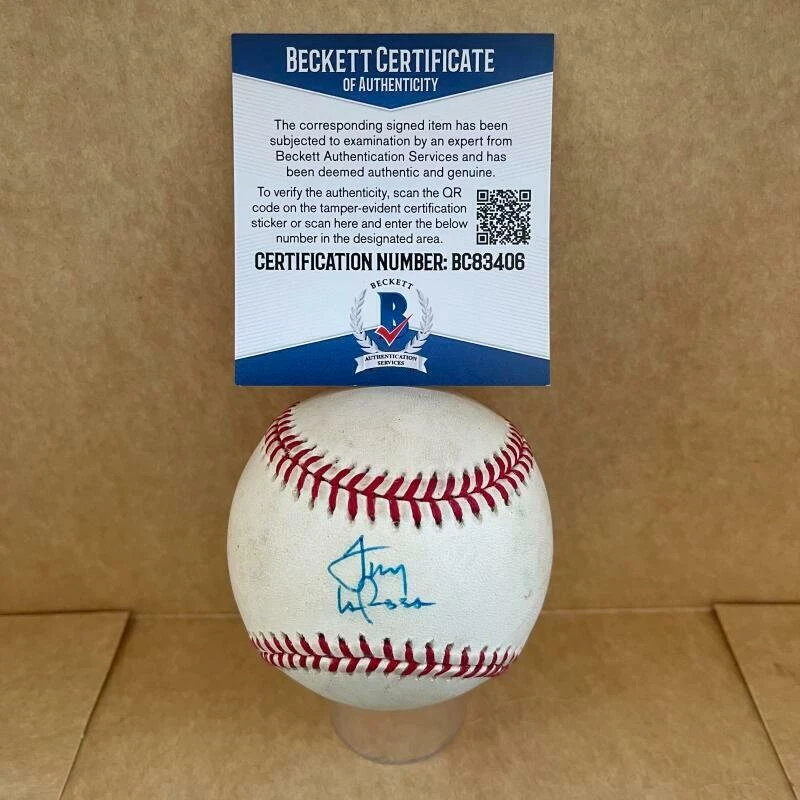 TONY LARUSSA CHICAGO WHITE SOX SIGNED AUTO M.L. BASEBALL BAS BC83406