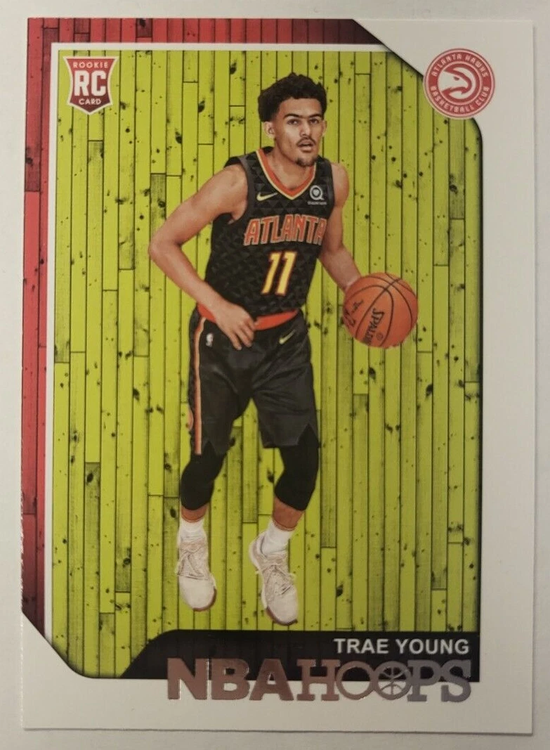 2018-19 HOOPS ROOKIE TRAE YOUNG #250 CARD