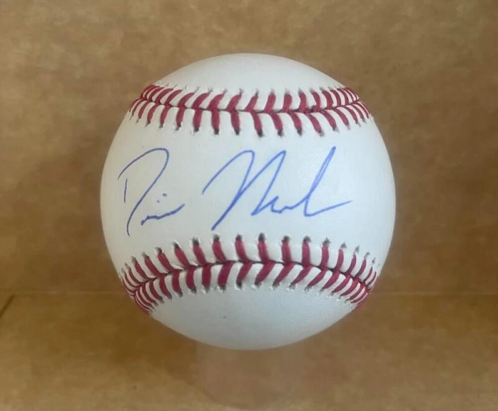 DOMINIC HAMEL METS SIGNATURE DEBUT SIGNED AUTOGRAPHED M.L. BASEBALL JSA SD140099