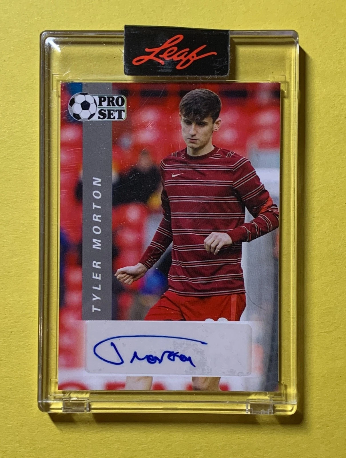 2022 LEAF PRO SET TYLER MORTON AUTOGRAPH #PS-TM1