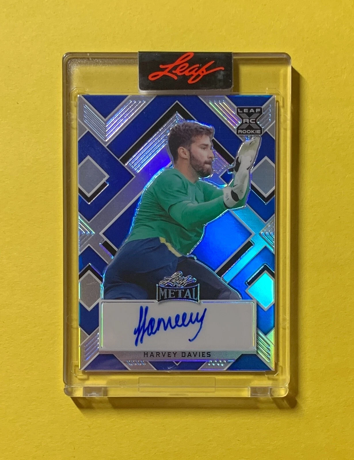 2022 LEAF METAL HARVEY DAVIES /25 #BA-HD1
