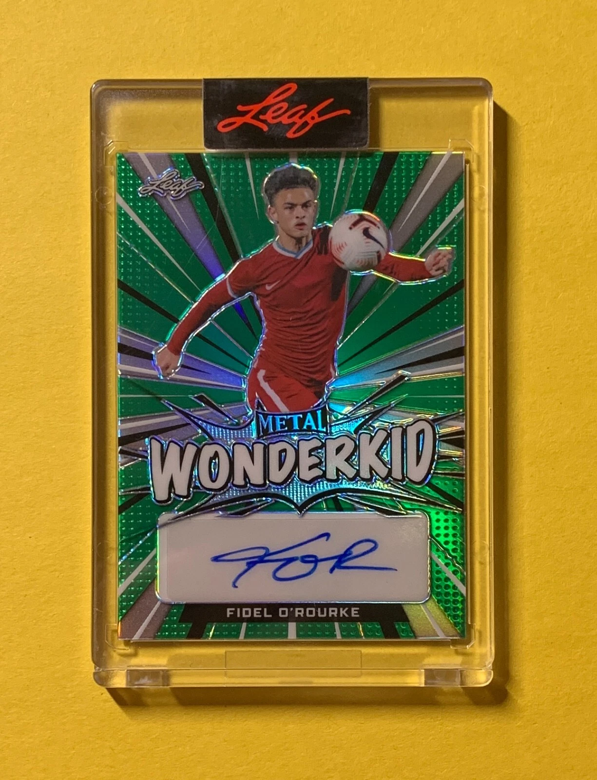 2022 LEAF METAL FIDEL O'ROURKE WONDERKID AUTO /10 #WK-FO1