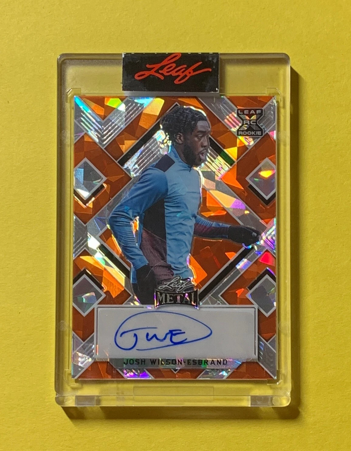 2022 LEAF METAL JOSH WILSON-ESBRAND AUTOGRAPH /6 #BA-JWE