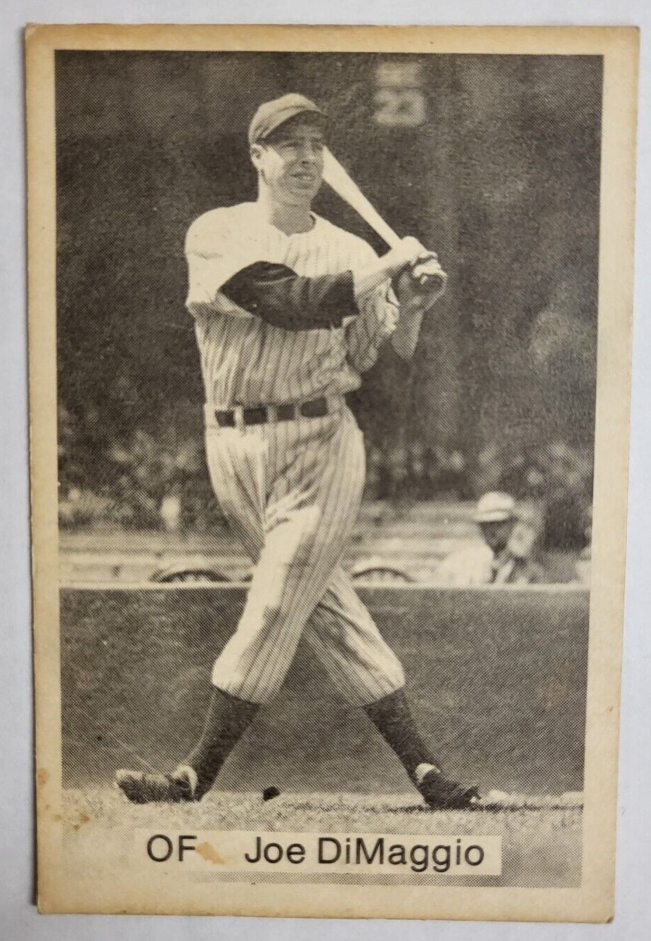 1975 TCMA ALL TIME YANKEES JOE DIMAGGIO BASEBALL CARD VINTAGE