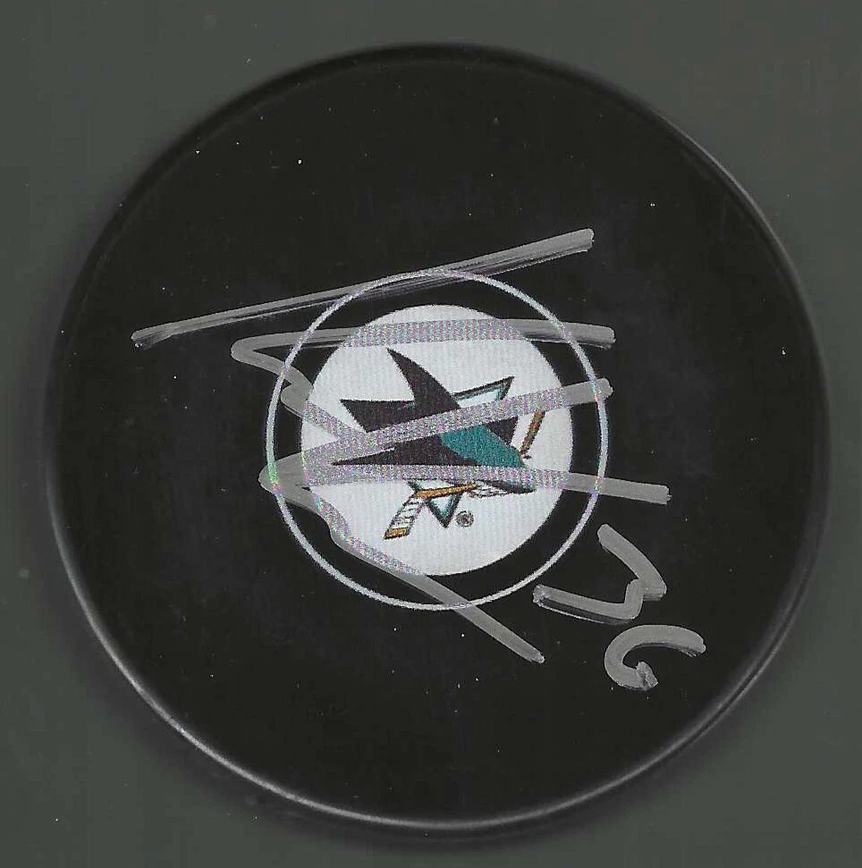 Kaapo Kahkonen Signed San Jose Sharks Puck