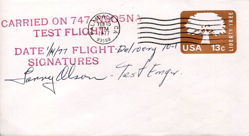 Larry C. Olsen McDonnell Douglas Nuclear Battery Engineer Inventor Signed Autogr