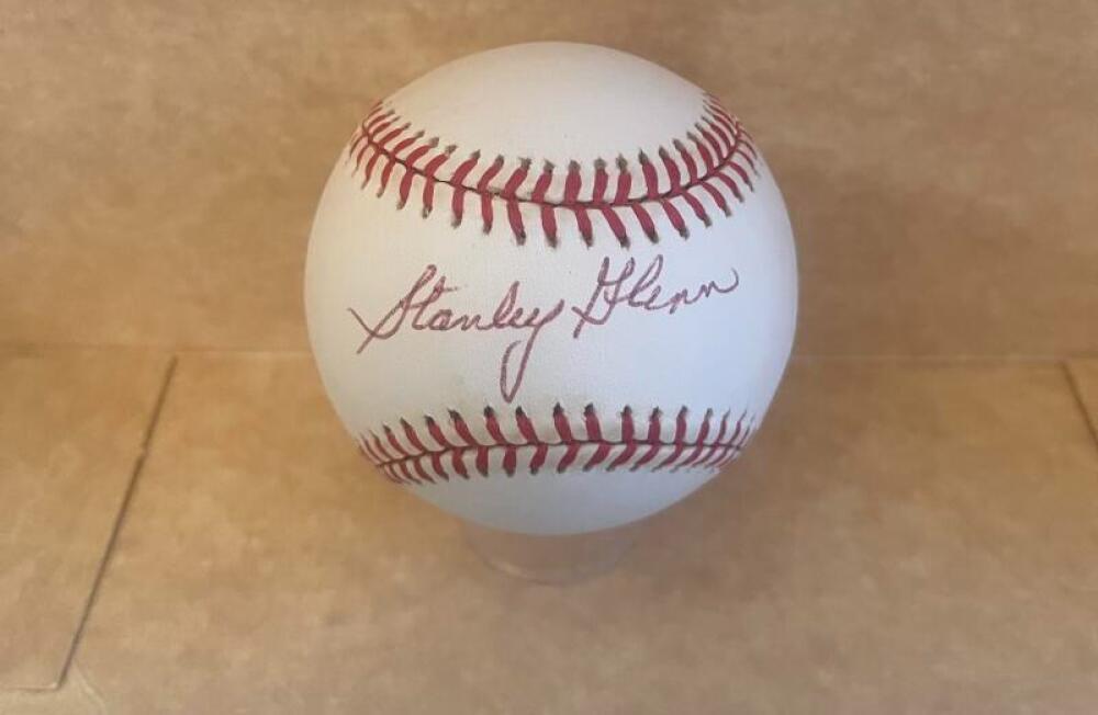 STANLEY GLENN NEGRO LEAGUE STAR SIGNED AUTO N.L.BASEBALL  BECKETT AUTH