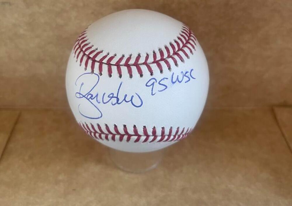 RYAN KLESKO 95WSC BRAVES SIGNED AUTOGRAPHED M.L. BASEBALL JSA AUTH