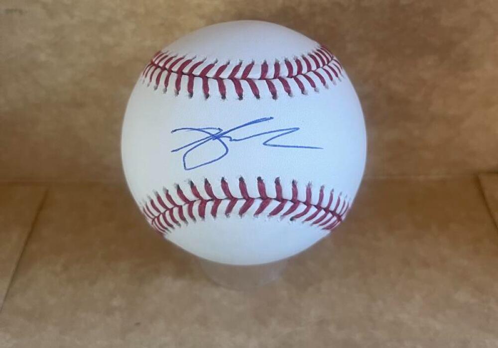 LONNIE WHITE JR.PIRATES SIGNED AUTOGRAPHED M.L. BASEBALL BECKETT AUTH