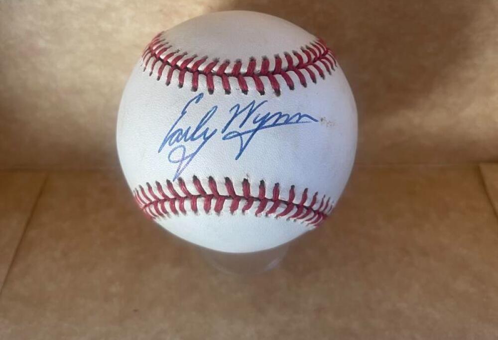 EARLY WYNN WHITE SOX/INDIANS SIGNED AUTOGRAPHED A.L. BASEBALL JSA AUTH