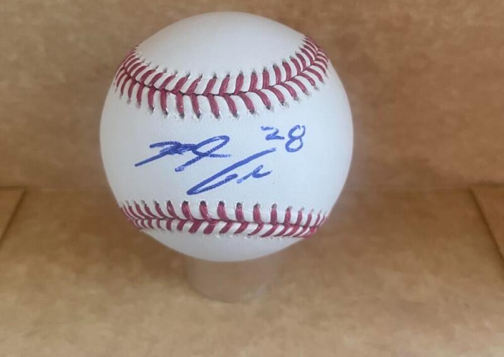 NOLAN ARRENADO CARDINALS SIGNED AUTOGRAPHED M.L. BASEBALL JSA AUTH