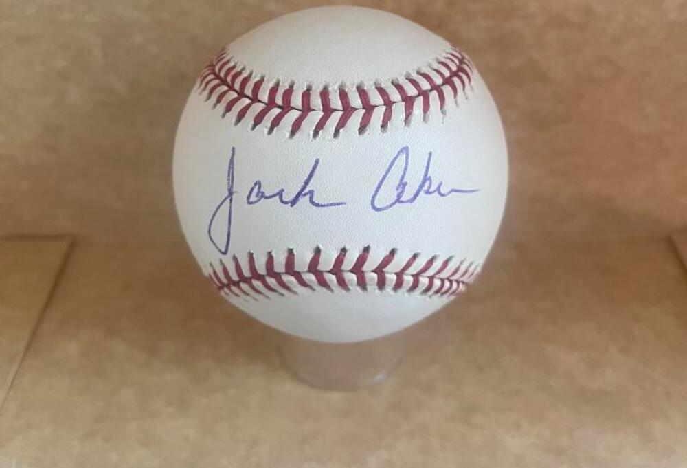 JACK AKER A'S/PILOTS/YANKEES SIGNED AUTOGRAPHED M.L. BASEBALL BECKETT AUTH