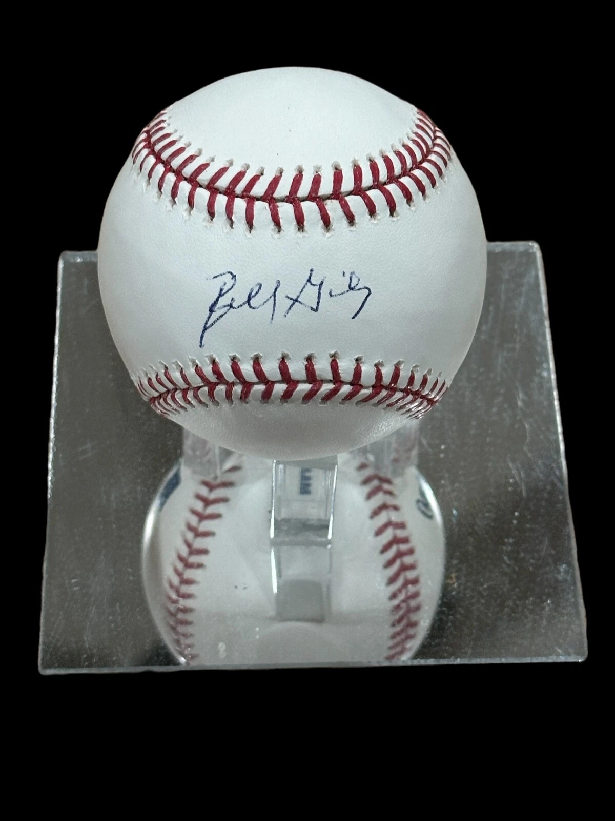 Bill Giles Philadelphia Phillies Owner Colt 45 Signed Autograph Baseball JSA