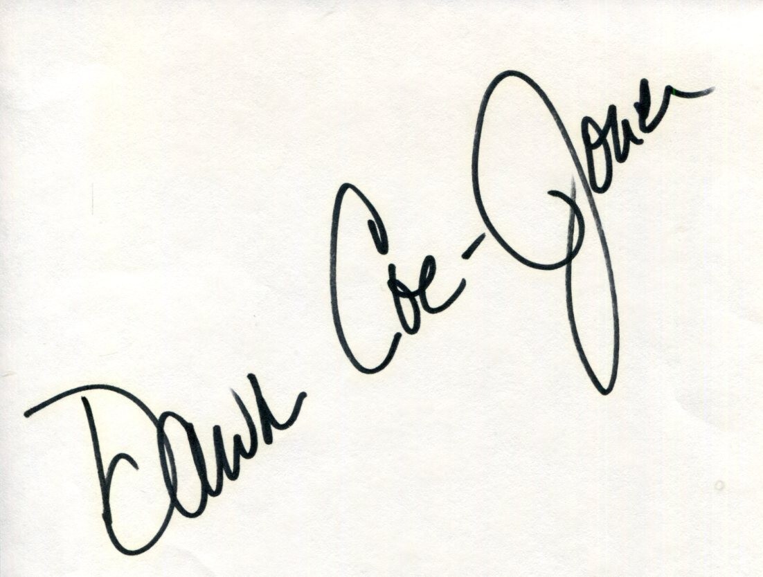Dawn Coe-Jones LPGA Canadian Golf Hall of Fame Lamar University Signed Autograph