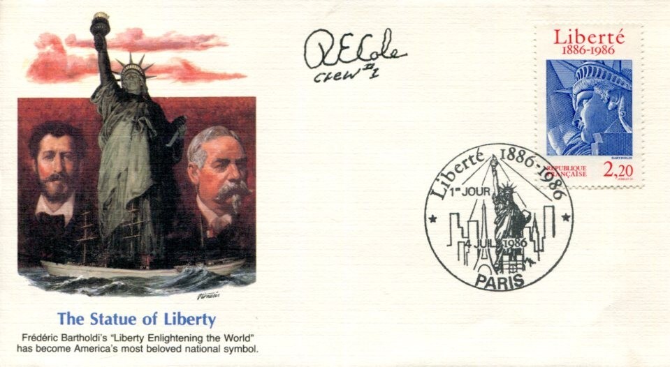 Richard Dick Cole Doolittle Raid Raider Co-Pilot WWII War Signed Autograph FDC