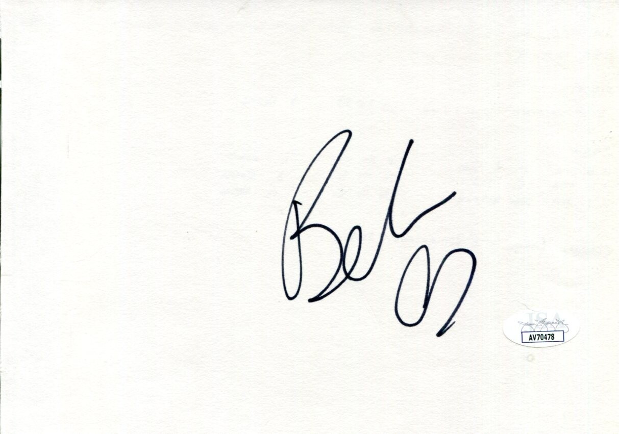 Bebe Rexha Singer Meant to Be I'm a Mess Baby, I'm Jealous Signed Autograph JSA