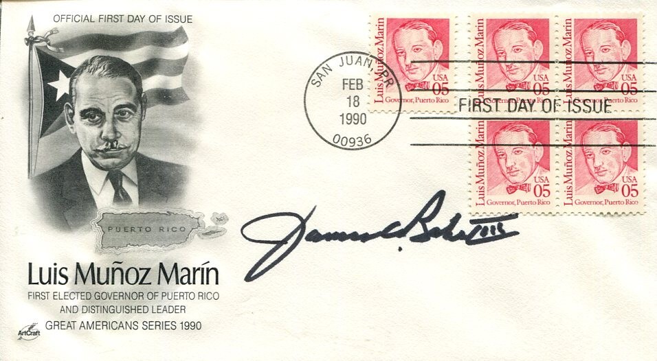 James Baker WH Chief of Staff Secretary of State Treasury Signed Autograph FDC