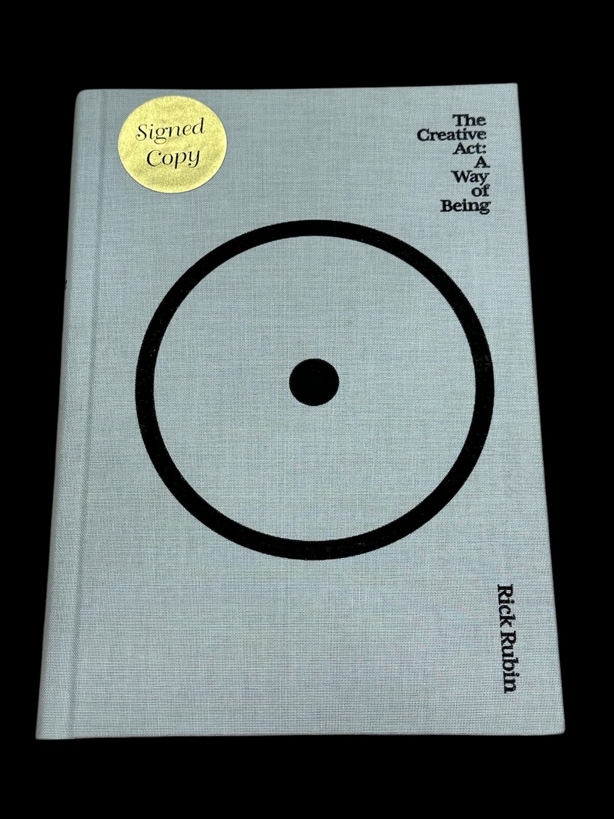 Rick Rubin Hip Hop Music Producer Def Jam Founder Rare Signed Autograph Book JSA