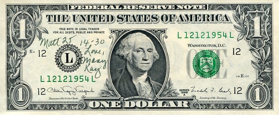 Mary Kay Ash Cosmetics Founder Author Rare Signed Autograph Dollar Bill JSA