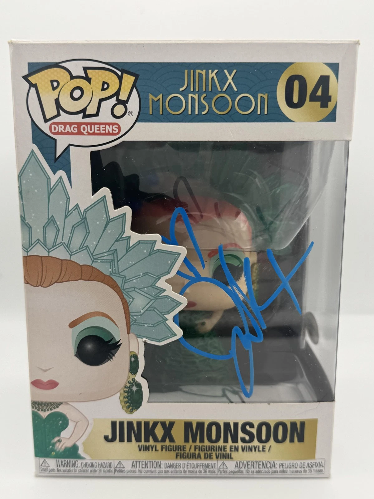 Jinkx Monsoon AUTOGRAPH Signed Drag Queens 04 Funko Pop Vinyl Figure ACOA