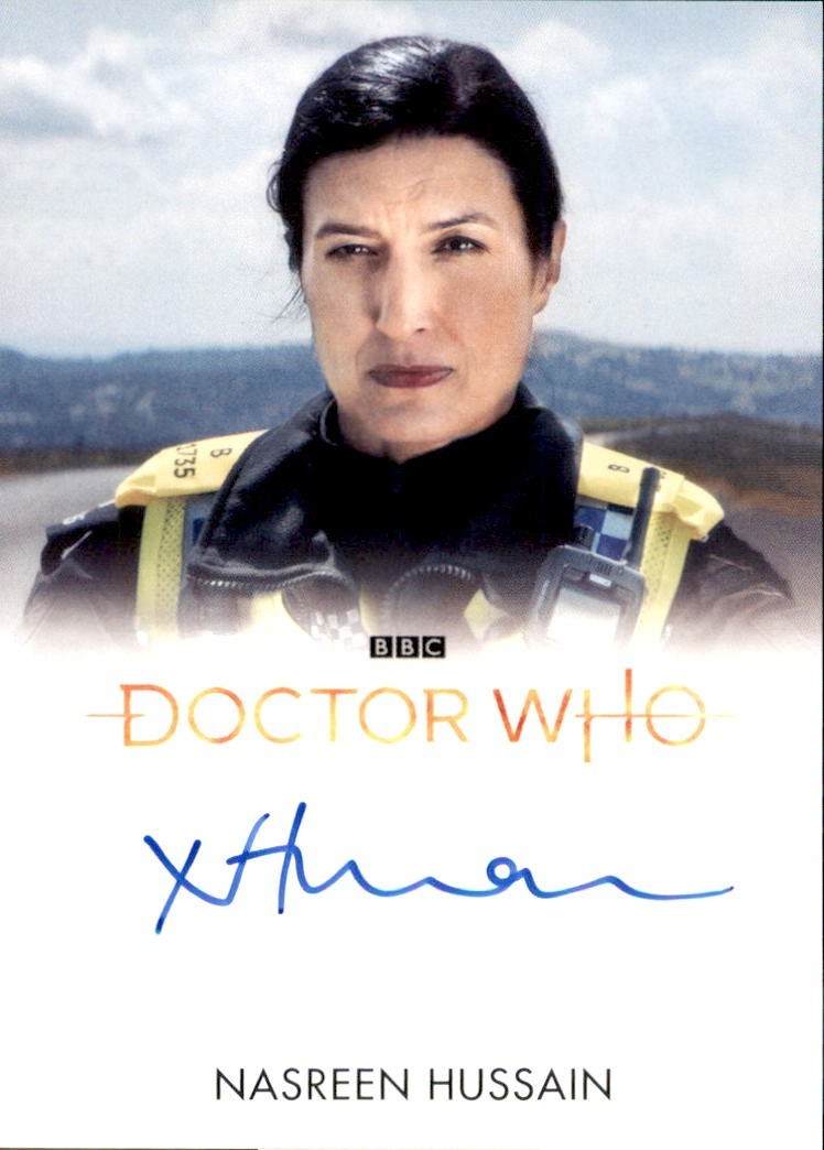 Doctor Who 2022 Nasreen Hussain As Officer Anita Patel Autograph Auto Card