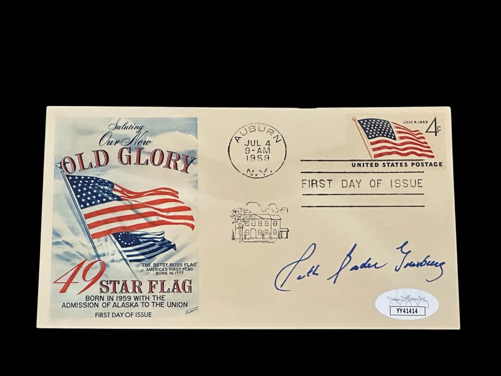 Ruth Bader Ginsburg US Supreme Court Justice Law Rare Signed Autograph FDC JSA