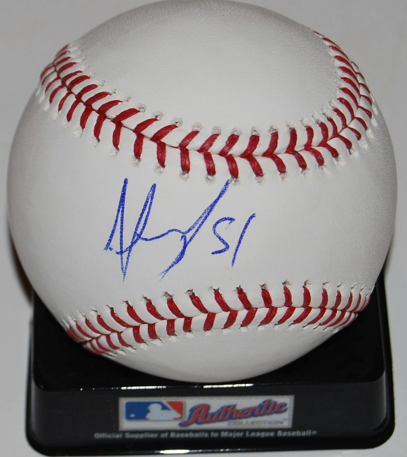 DARWINZON HERNANDEZ signed OML Major League baseball (BOSTON RED SOX) W/COA