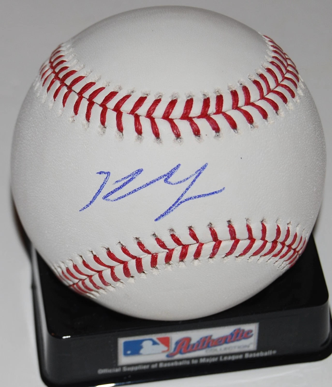 KHALIL LEE signed OML Major League baseball (KANSAS CITY ROYALS) W/COA
