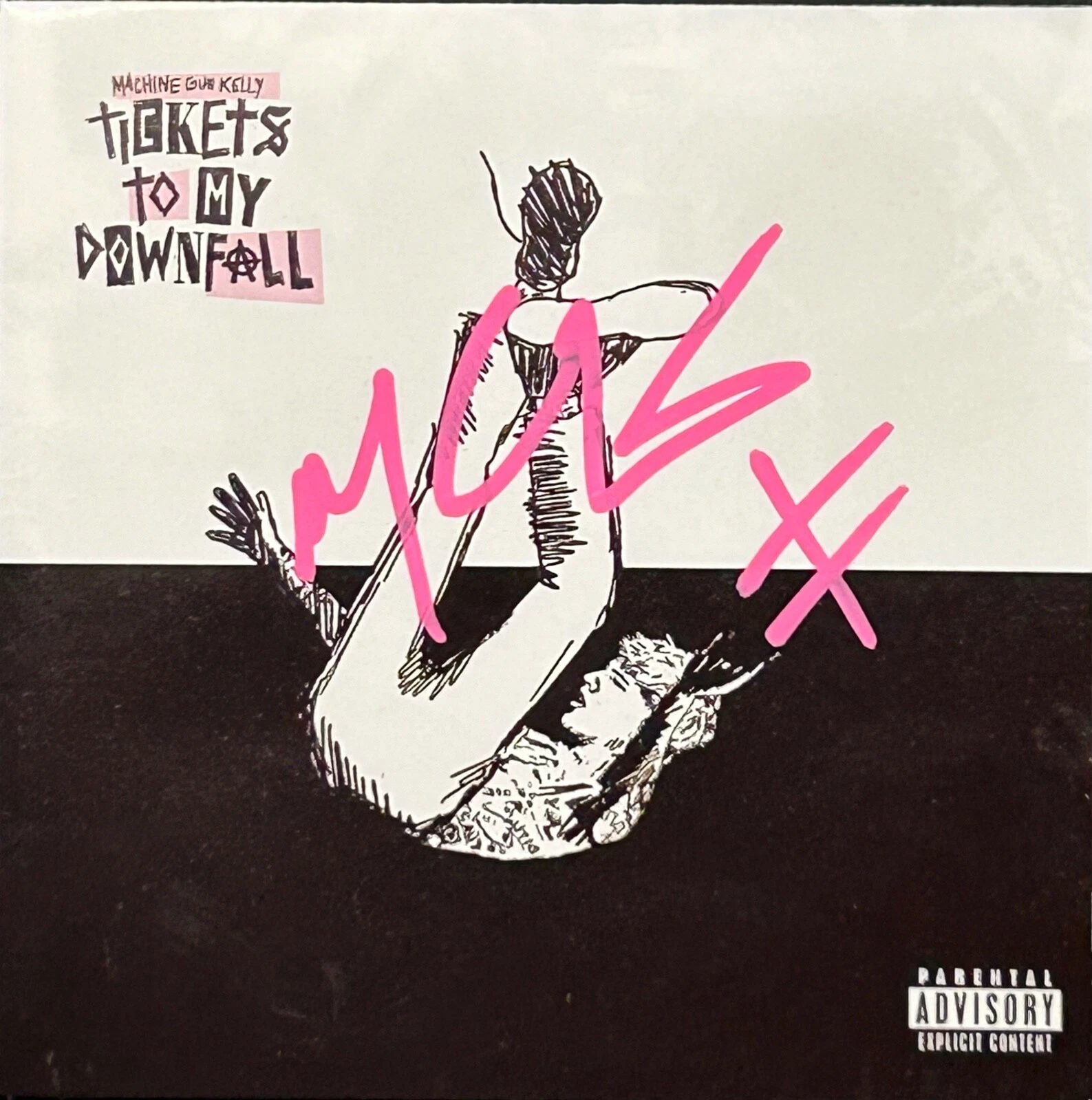 MACHINE GUN KELLY Signed Autograph CD 