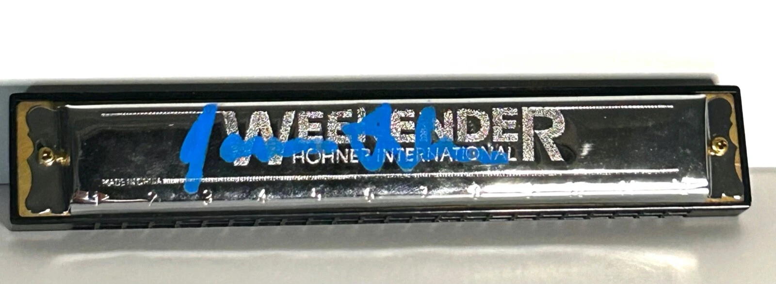 JAMES TAYLOR Signed Autograph Weekender Harmonica JSA COA