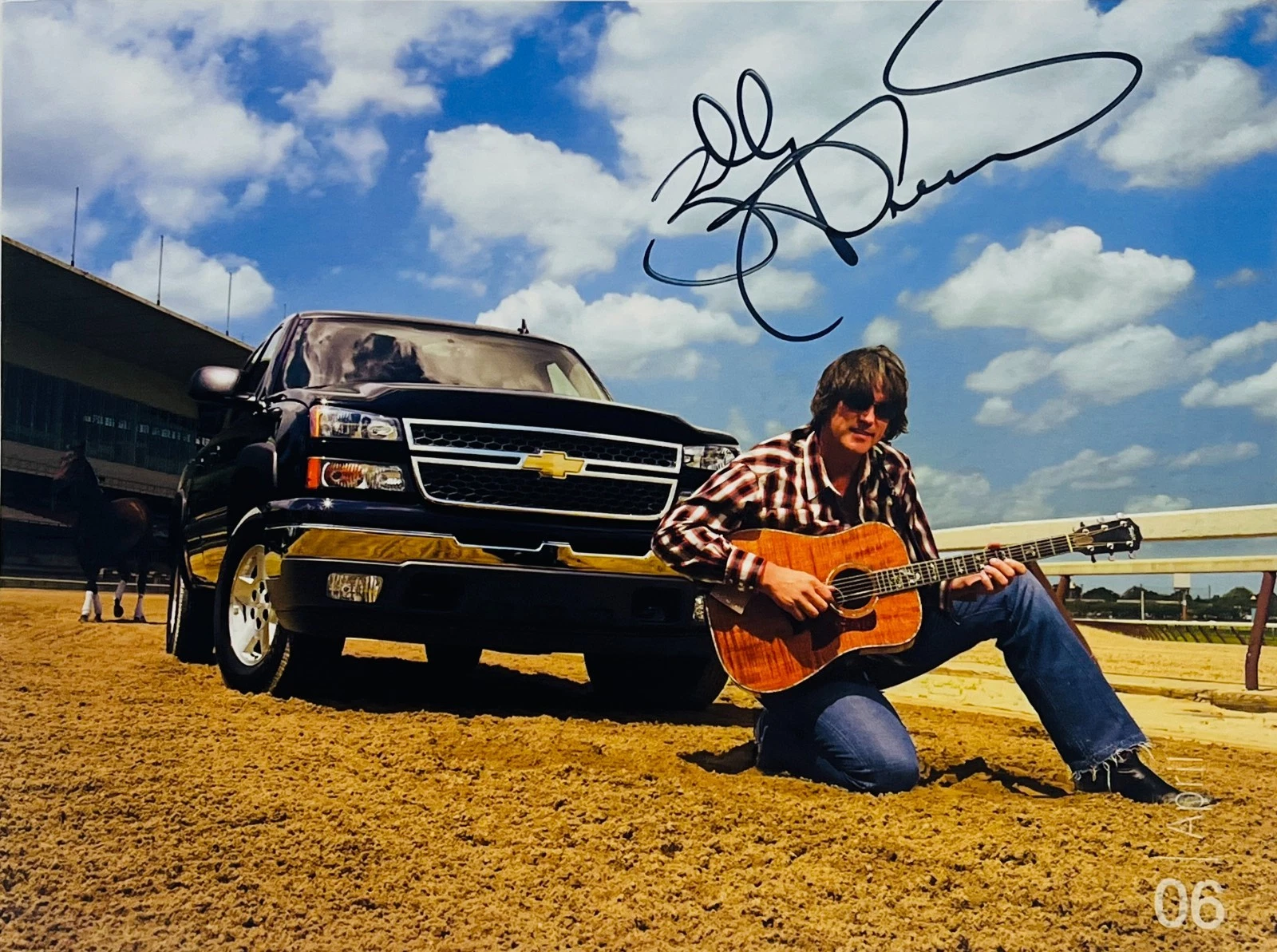 BILLY DEAN Signed Autograph Calendar Page ACOA COA