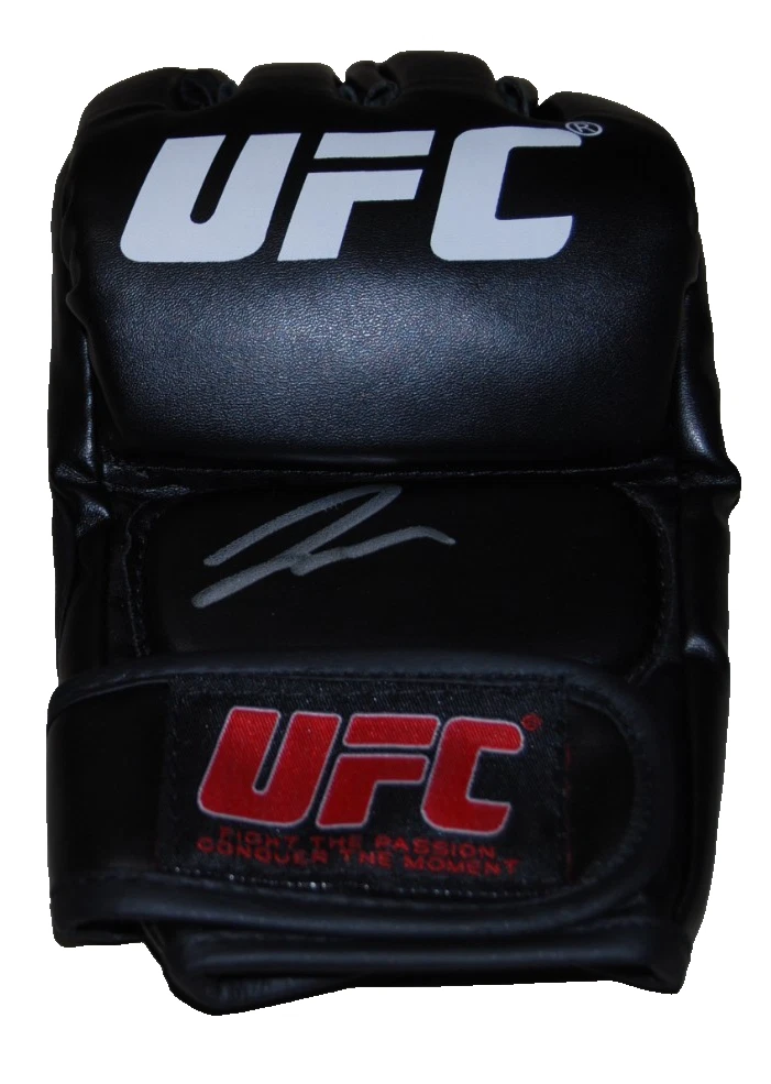 JOSEPH MORALES signed (UFC) MMA autographed Fighting glove BECKETT BAS BT56327