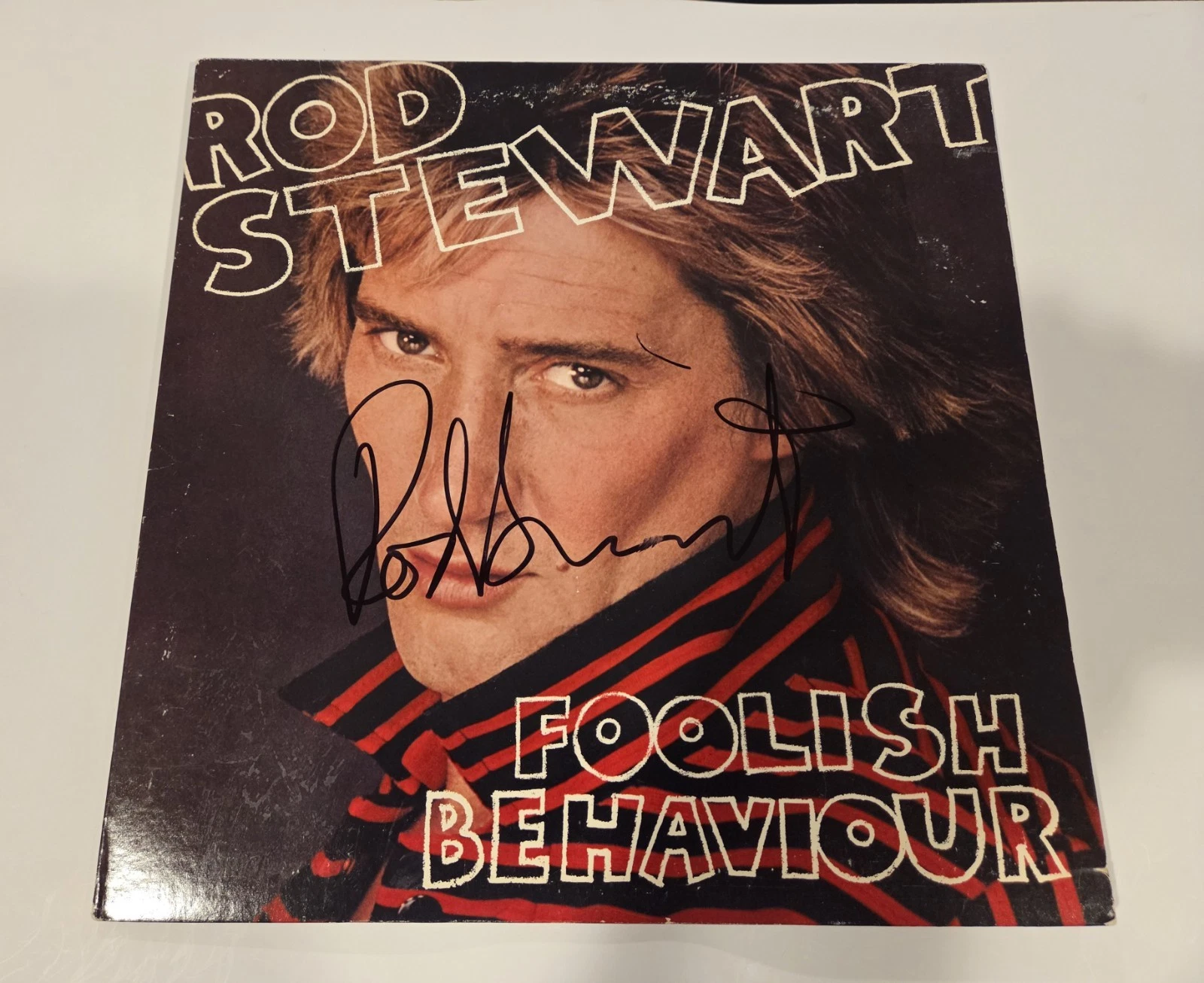 ROD STEWART signed autographed 